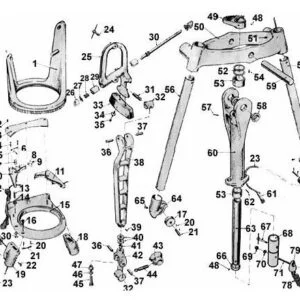 Aries spare parts drawing