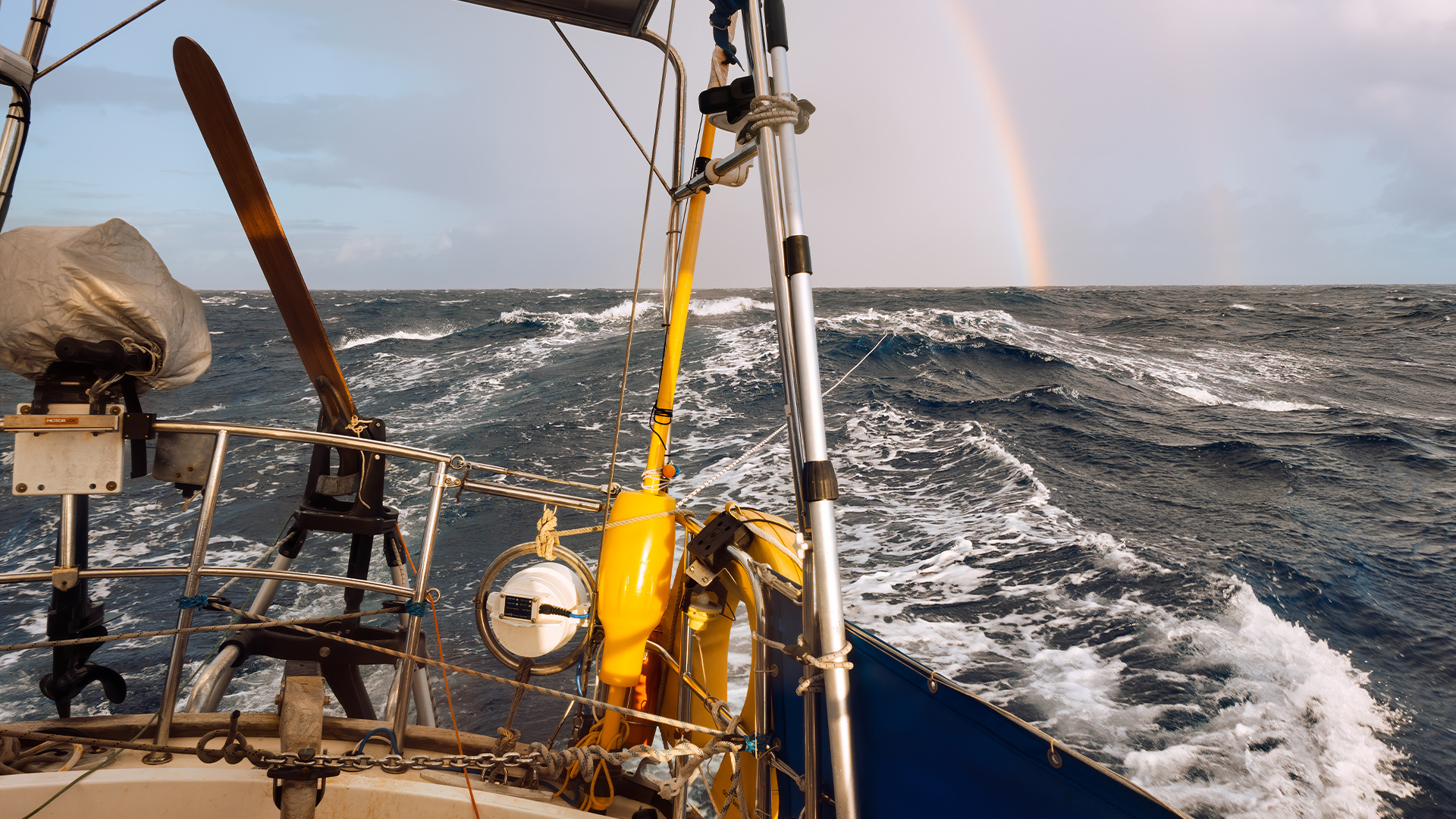 Thom D’Arcy: Singlehanded around the world in a 28-foot boat